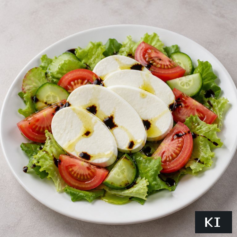Mozzarella-Teller