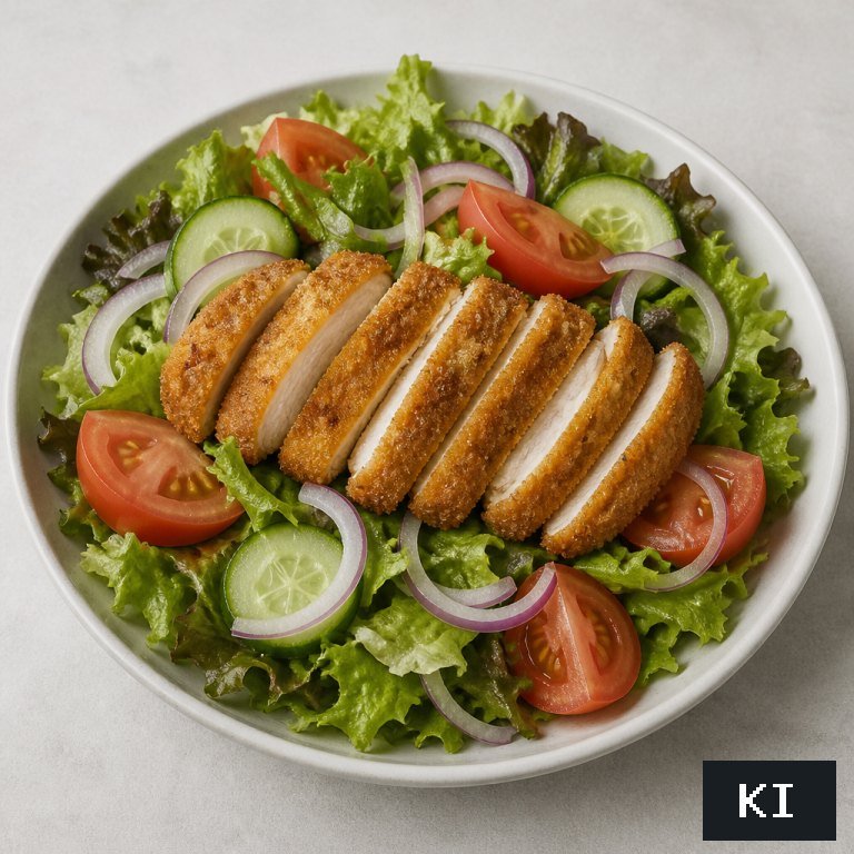 Backhendl-Salat