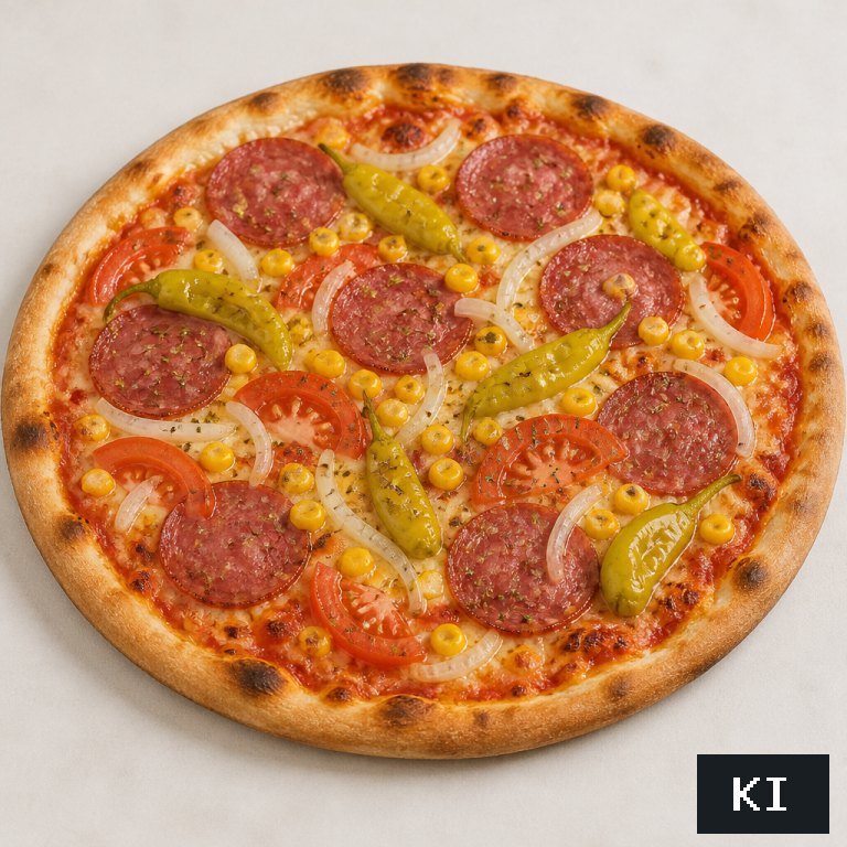 Pizza Toscana klein