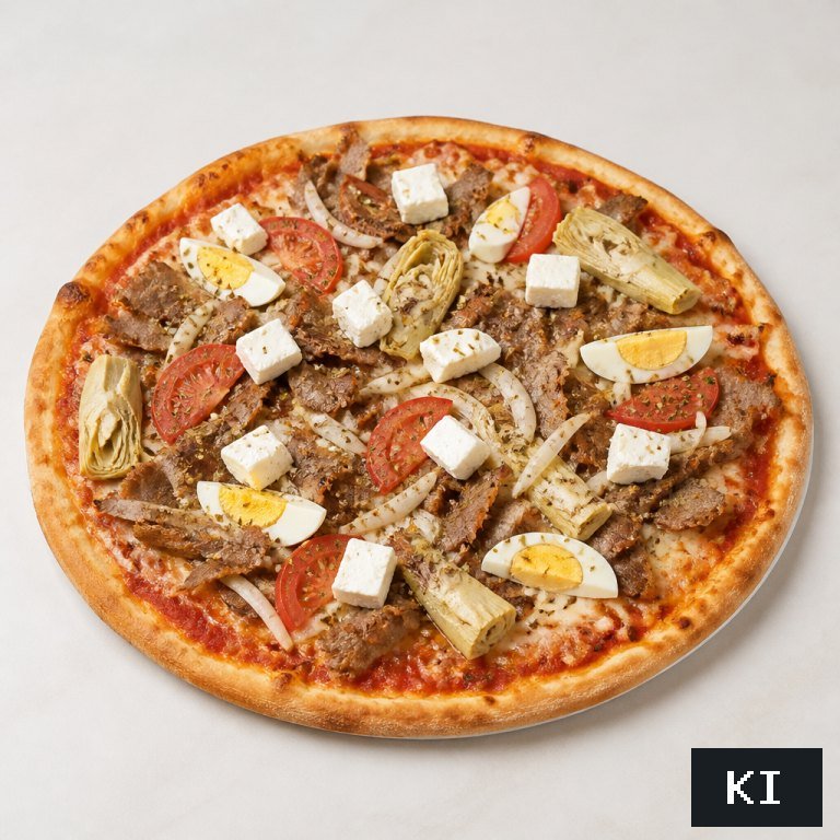 Pizza Tigris klein