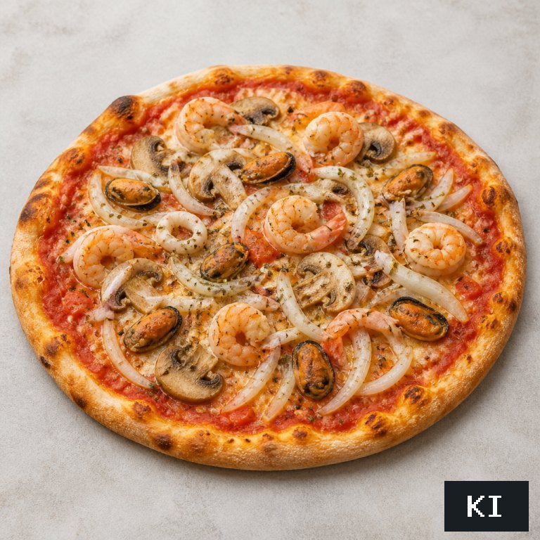 Pizza Frutti di Mare klein