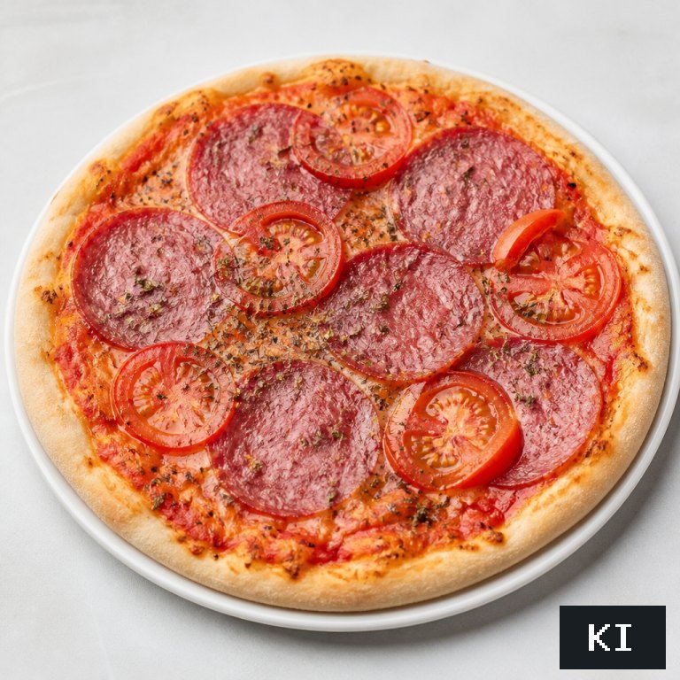 Pizza Salametti klein