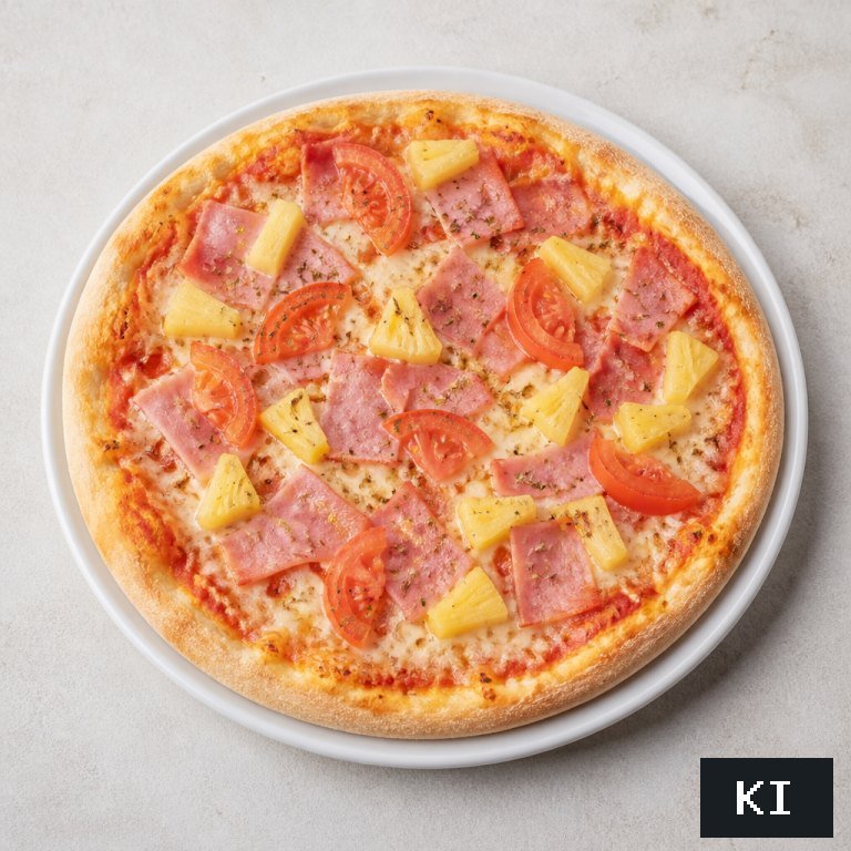 Pizza Hawaii klein