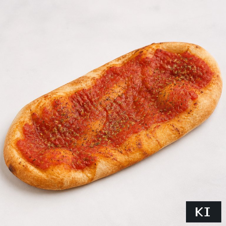 Fladenbrot mit Sauce