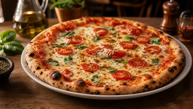 Pizza, groß